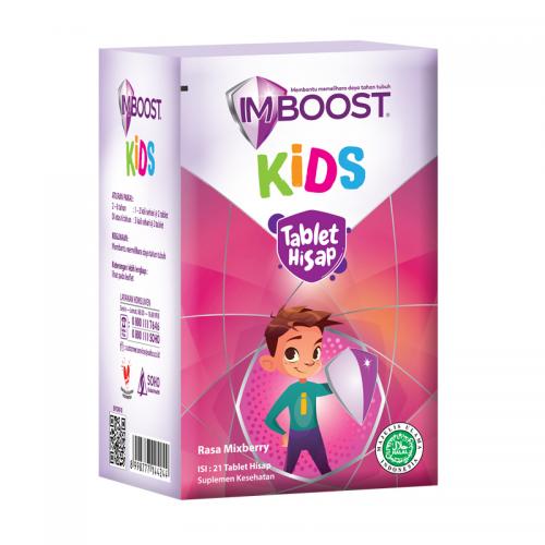 Imboost Kids Tablet Hisap Mixberry 21s (ED: Jul 25) | Gogobli