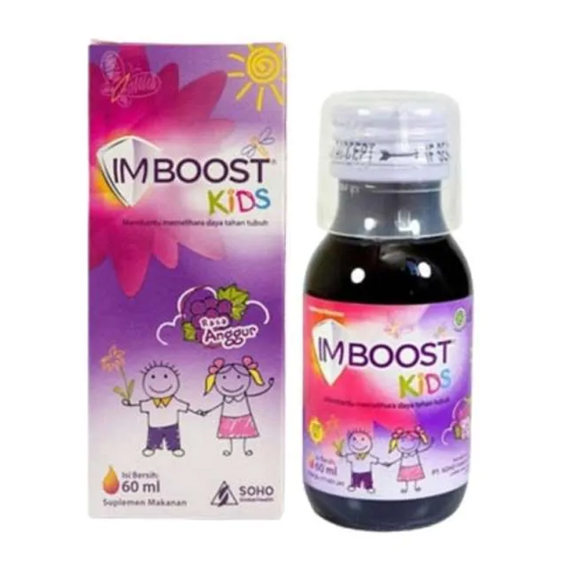 Imboost Kids Grape Syrup 60ml | Gogobli