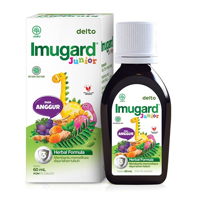 Imugard Junior Rasa Anggur 60ml | Gogobli