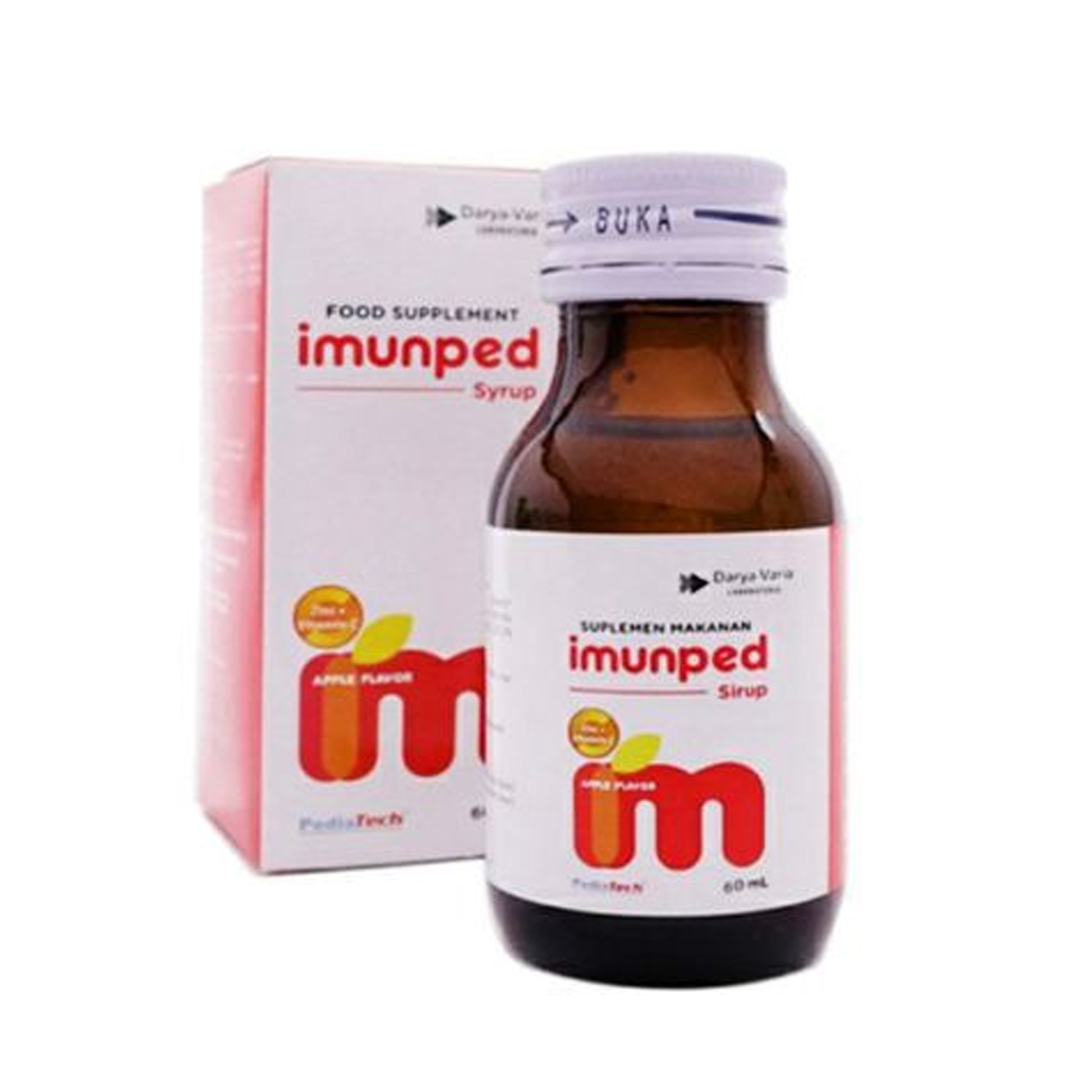 Imunped Syrup Apple Flavor 60ml | Gogobli