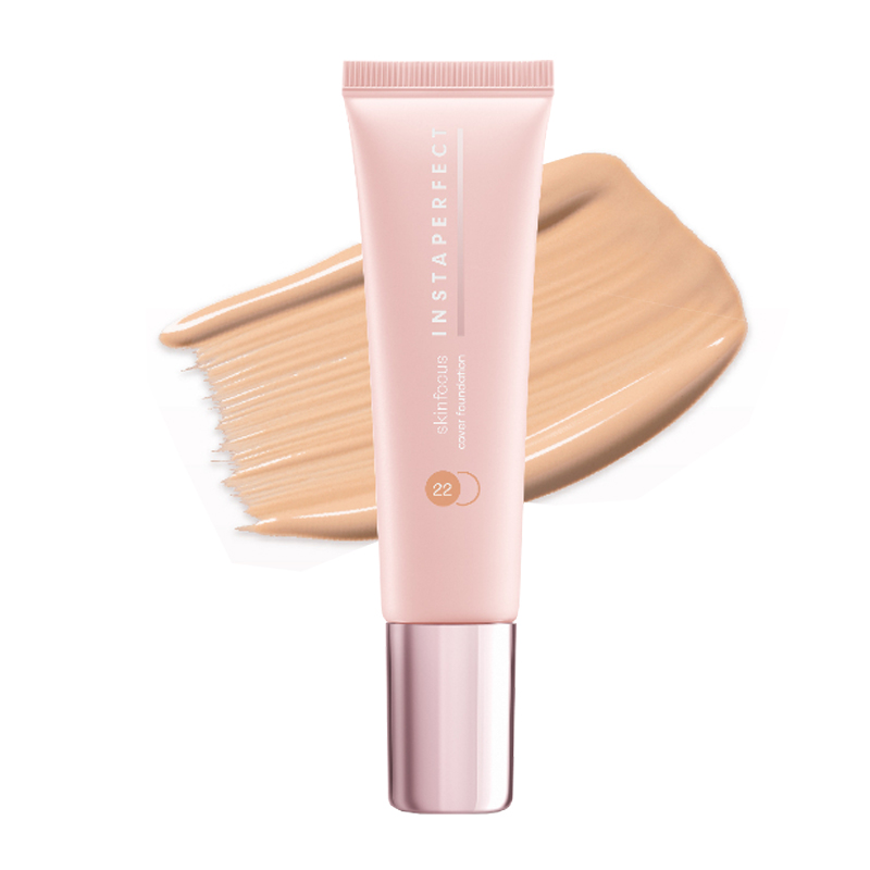 Instaperfect Skinfocus Cover Foundation 22 Light Ivory 30ml  | Gogobli