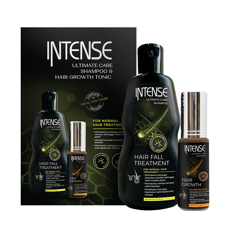 Intense Ultimate Care Twin Pack (Shampoo 200ml + Hair Tonic 35ml) | Gogobli