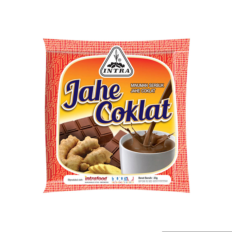 Intra Jahe Coklat Pack 5 Sachet @21.5gr | Gogobli