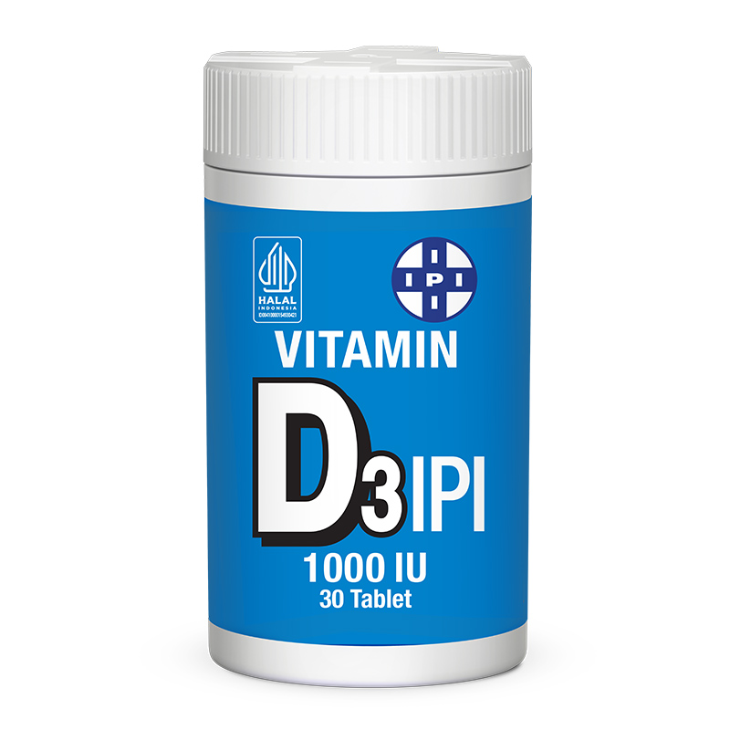 IPI Vitamin D3 1000IU 30 Tablet | Gogobli