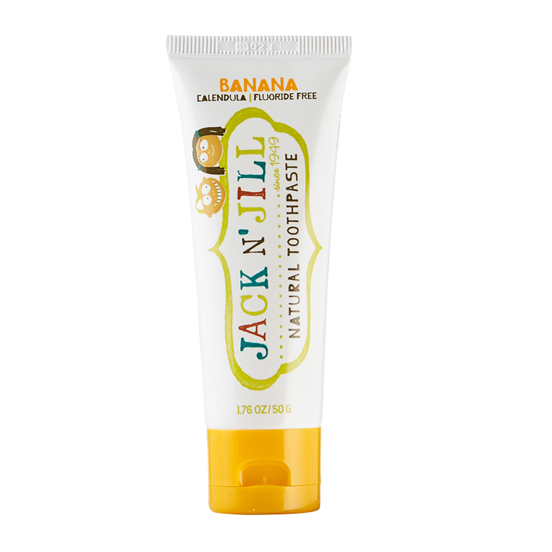 Jack N Jill Natural Toothpaste Organic Banana 50gr | Gogobli