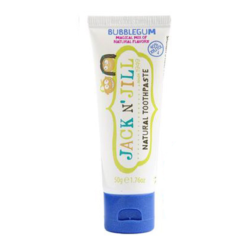 Jack N Jill Natural Toothpaste Organic Bubblegum 50gr | Gogobli