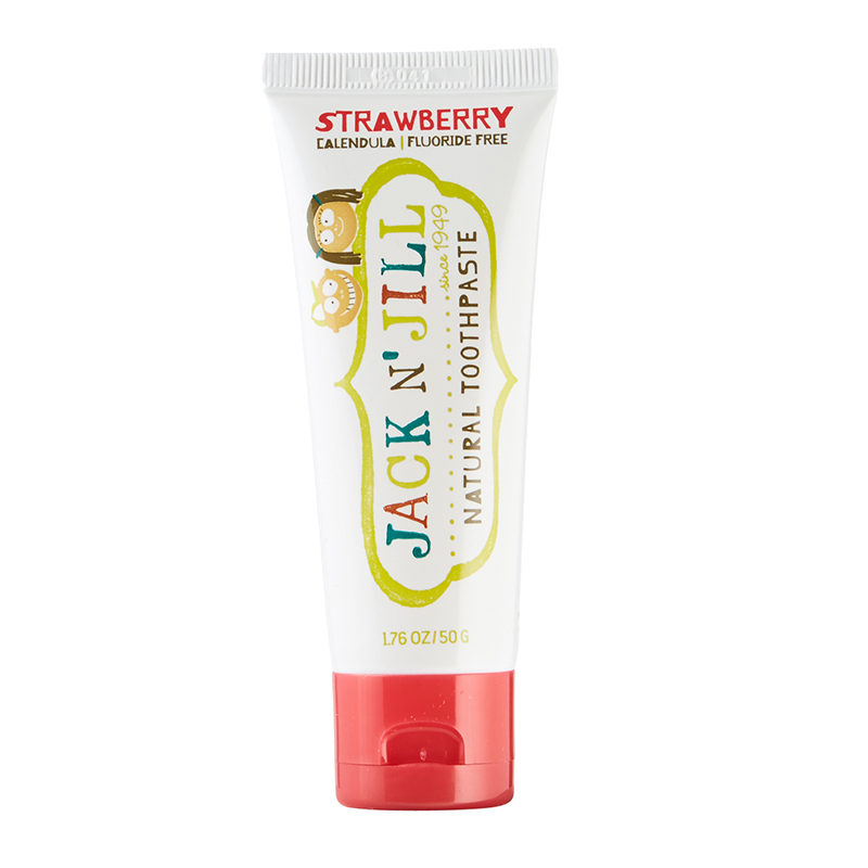 Jack N Jill Natural Toothpaste Organic Strawberry 50gr | Gogobli