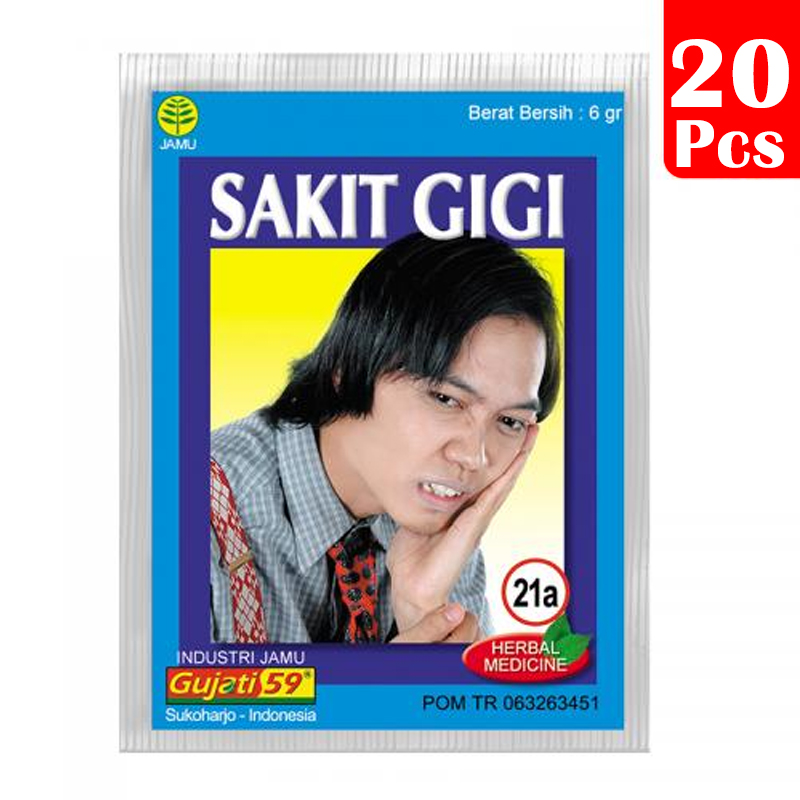 Jamu Gujati Sakit Gigi (20s @ 6gr) | Gogobli