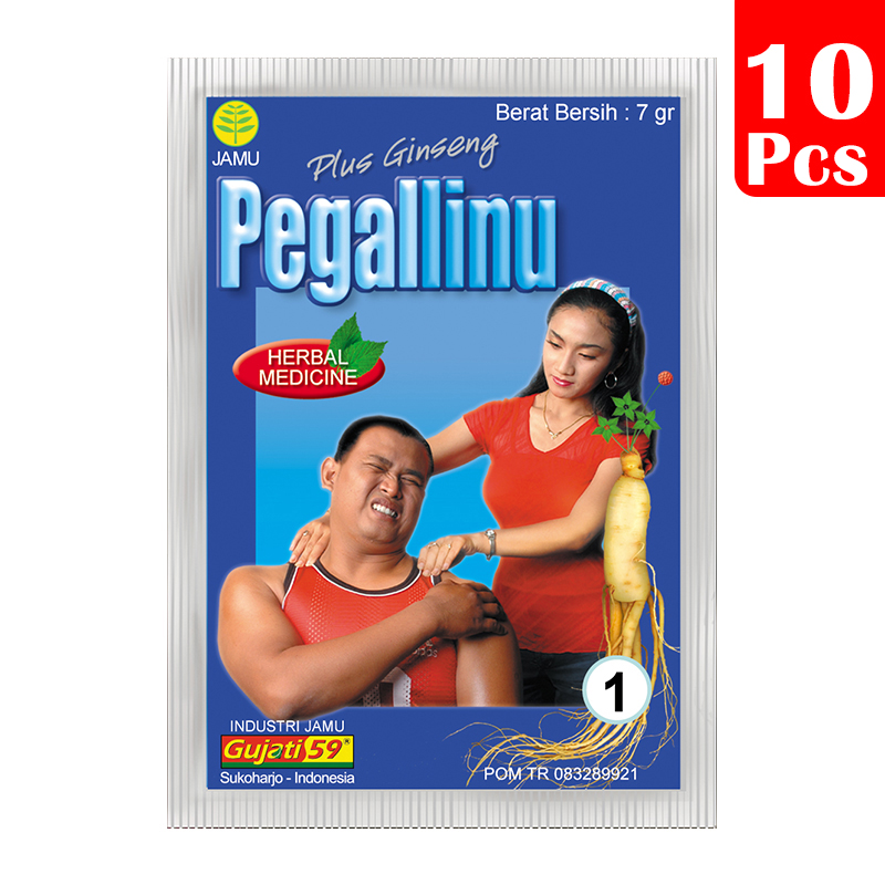 Jamu Gujati Pegal Linu Plus Ginseng (10s @ 7gr) | Gogobli