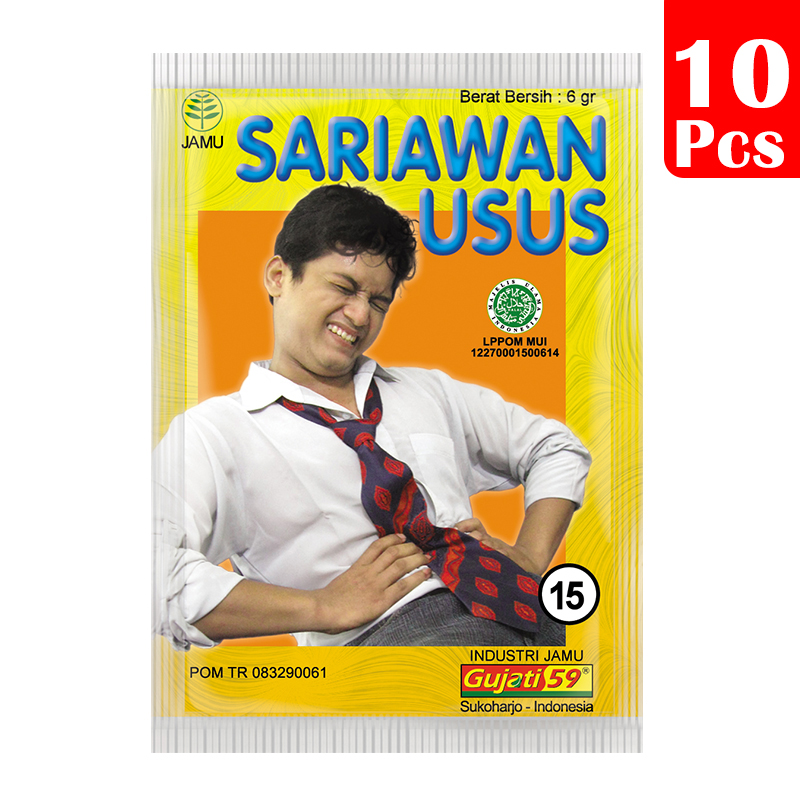 Jamu Gujati Sariawan Usus (10s @ 6gr) | Gogobli