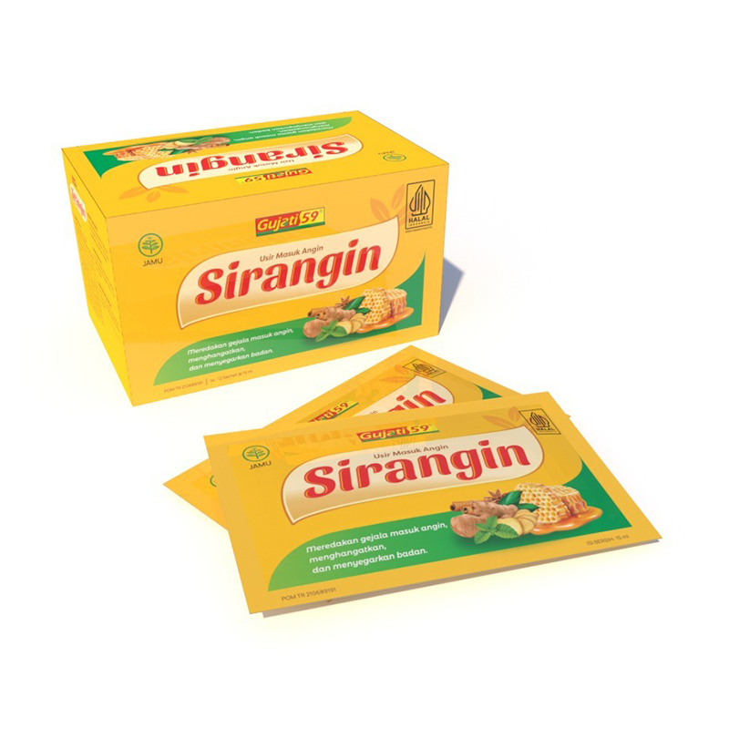 Sirangin Herbal Masuk Angin Box (12s @ 15ml) | Gogobli