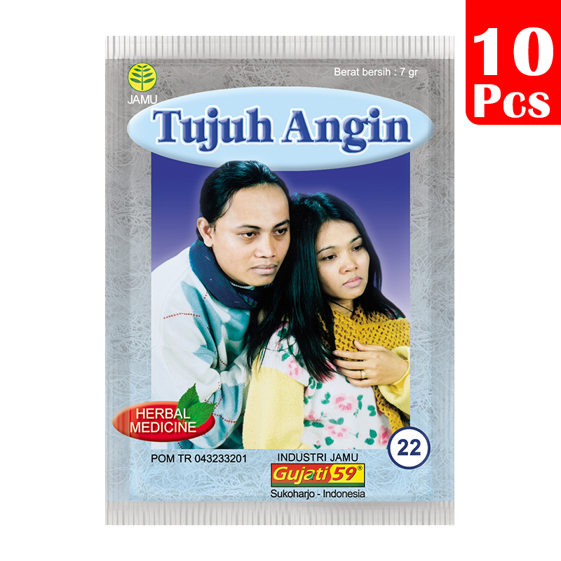 Jamu Gujati Tujuh Angin (10s @ 7gr) | Gogobli