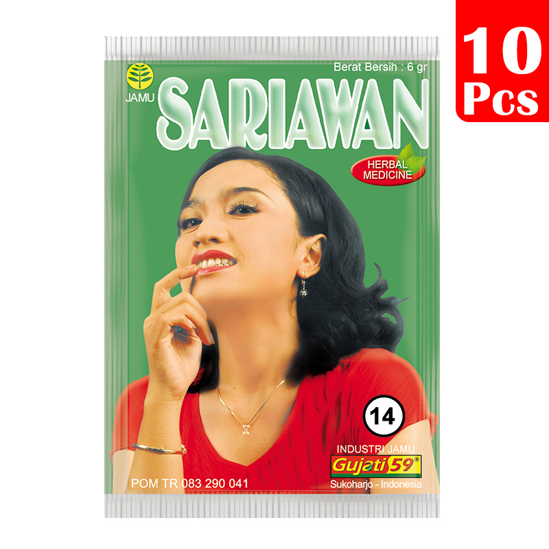 Jamu Gujati Sariawan Mulut (10s @ 6gr) | Gogobli