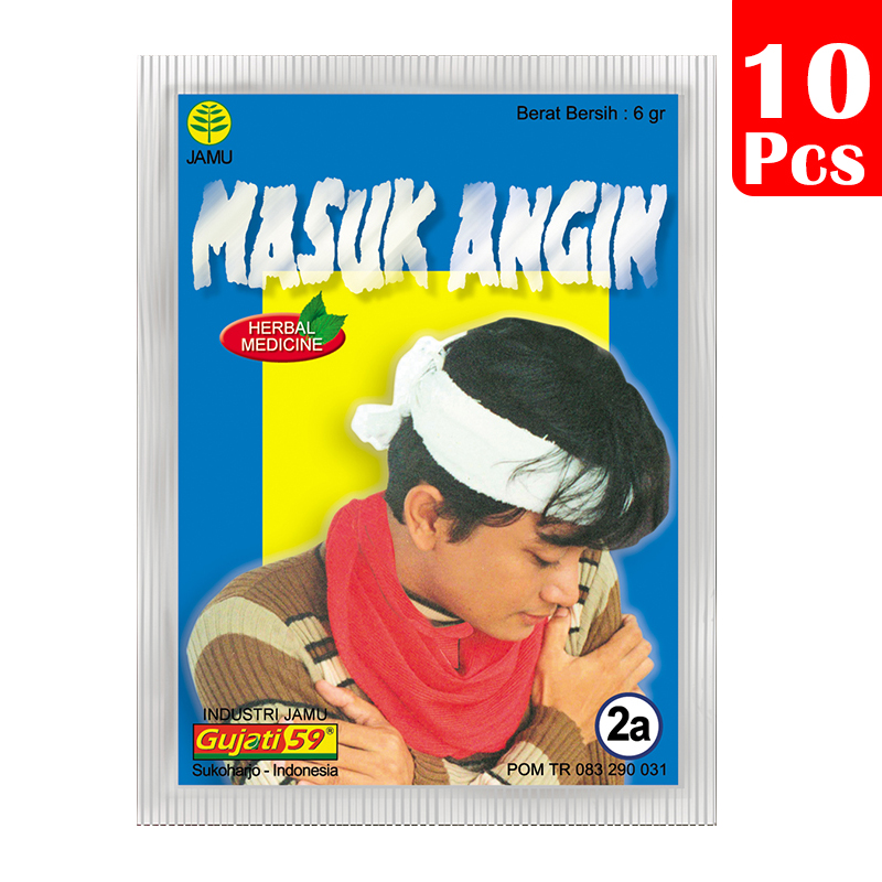 Jamu Gujati Masuk Angin (10s @ 6gr) | Gogobli