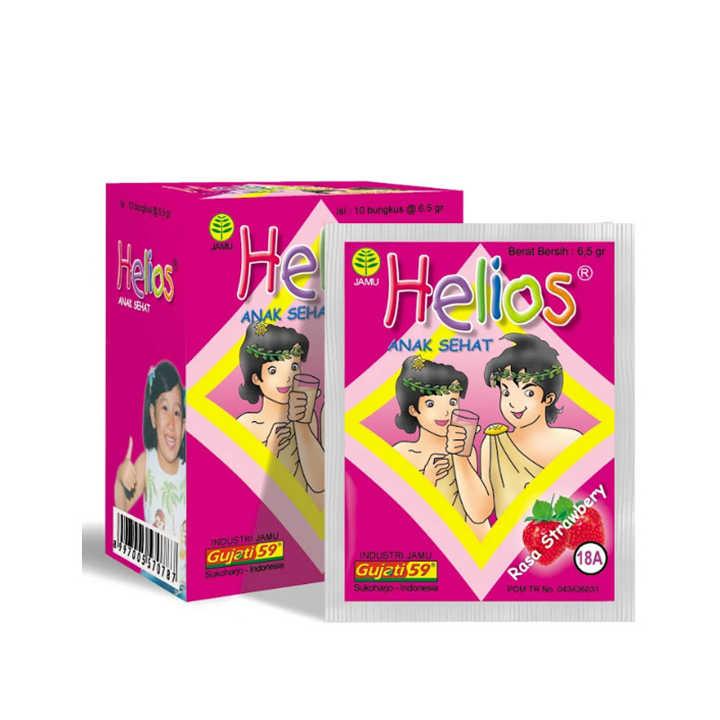 Jamu Gujati Helios Strawberry (10s @ 6.5gr) | Gogobli