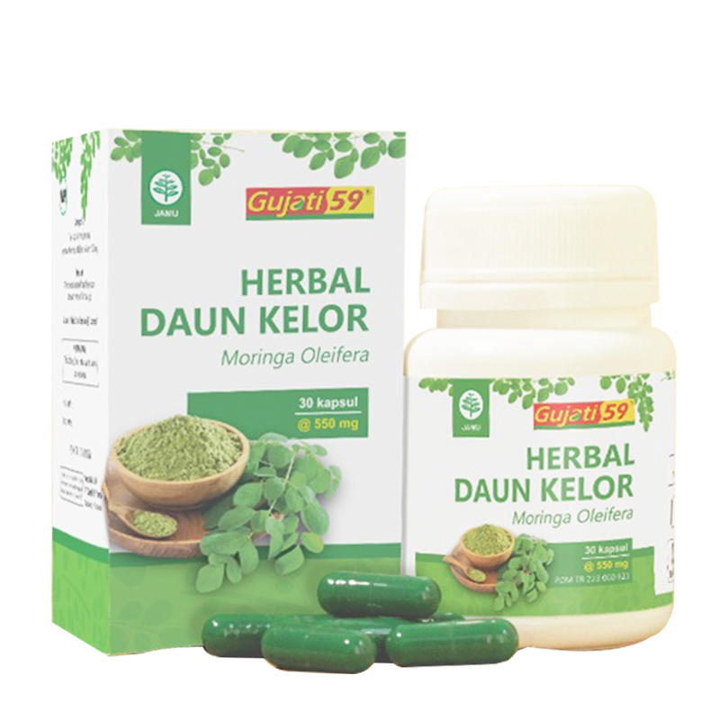 Jamu Gujati Herbal Daun Kelor 30 Kapsul | Gogobli