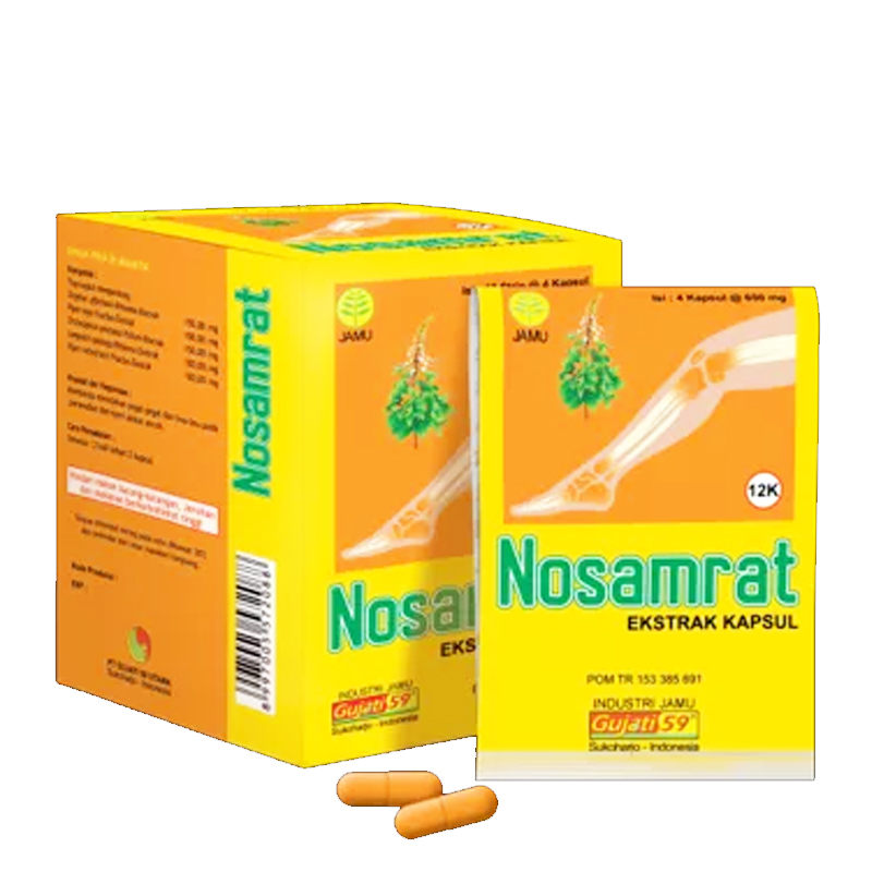 Jamu Gujati Nosamrat 60 Kapsul | Gogobli