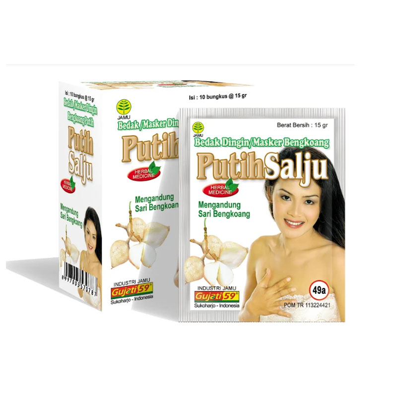 Jamu Gujati Putih Salju (10s @ 15gr) | Gogobli