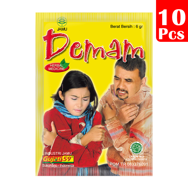 Jamu Gujati Demam (10s @ 6gr) | Gogobli