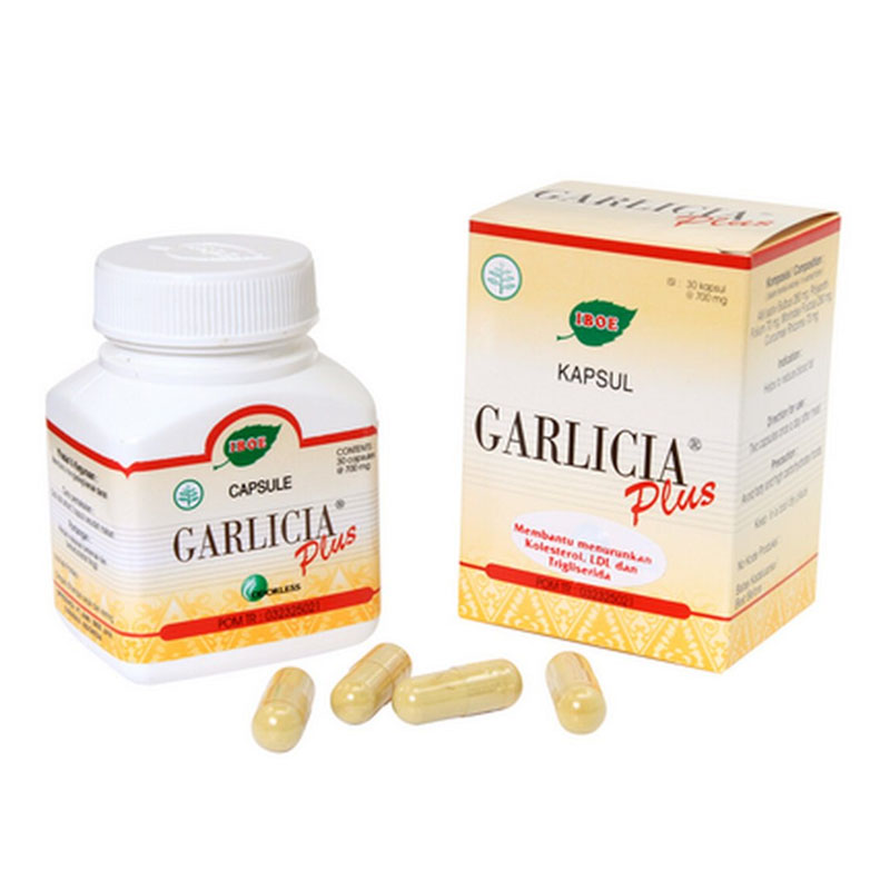 Jamu IBOE Garlicia Plus 30 Kapsul | Gogobli