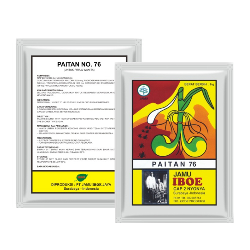Jamu IBOE Paitan (10 Sachet @60gr) | Gogobli