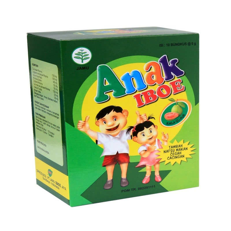 Jamu IBOE Anak IBOE Guava Dos (10 Plus 1 Sachet) | Gogobli