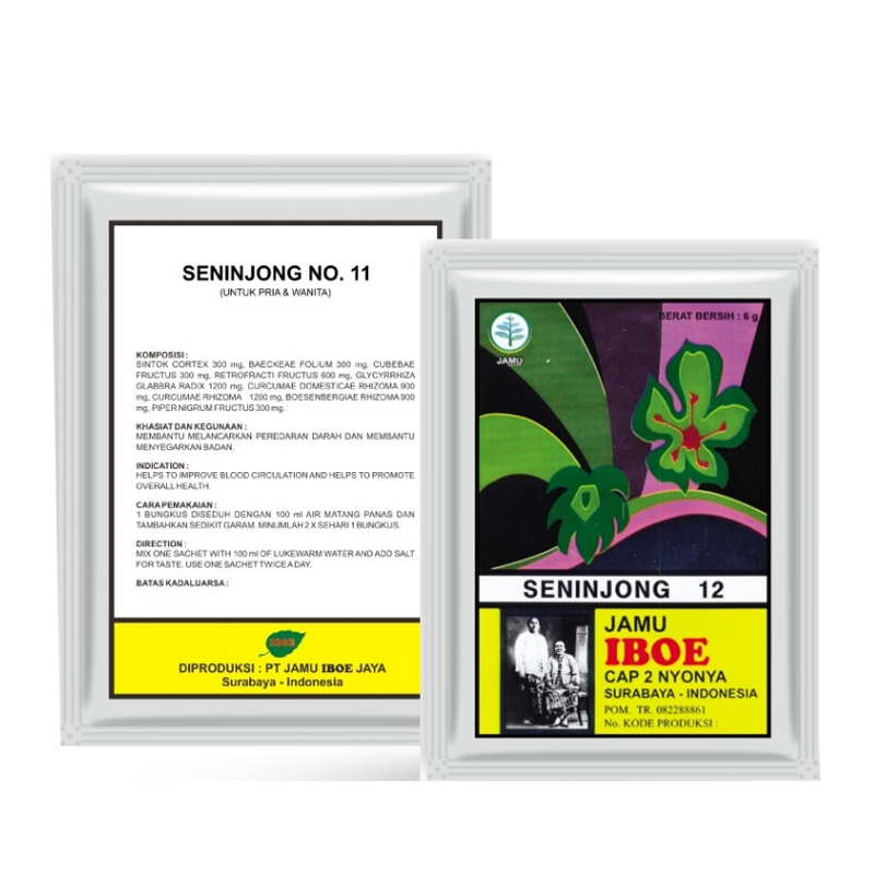 Jamu IBOE Seninjong (10 Sachet @60gr) | Gogobli