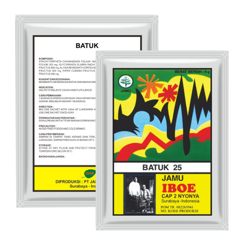 Jamu IBOE Batuk (10 Sachet @60gr) | Gogobli