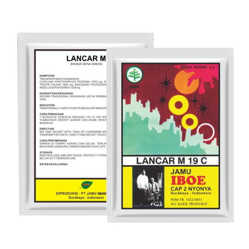 Jamu IBOE Lancar M (10 Sachet @60gr) | Gogobli
