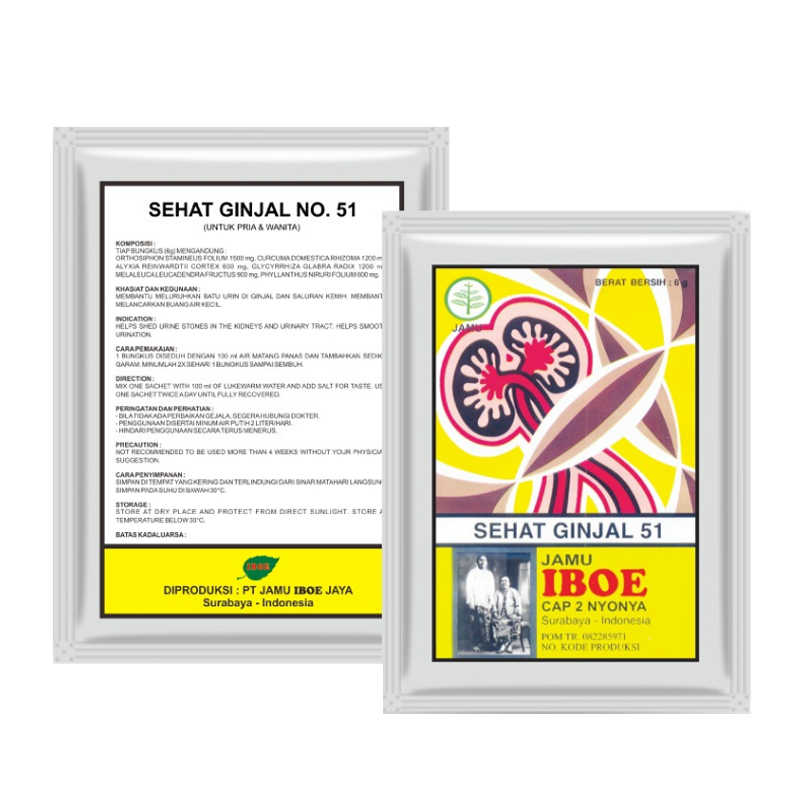 Jamu IBOE Sehat Ginjal (10 Sachet @60gr) | Gogobli