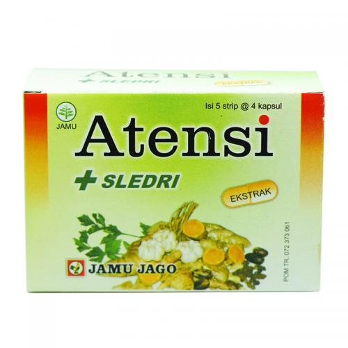 Jamu Jago Atensi Kapsul (5 Strip @4 Kapsul)  (ED: Nov 26) | Gogobli