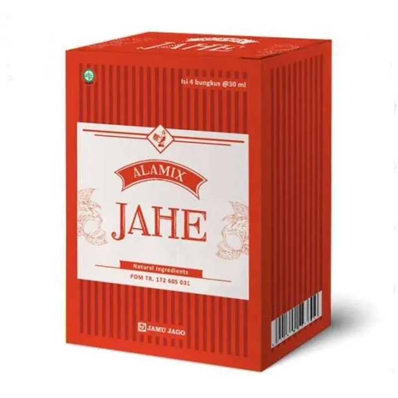 Jamu Jago Alamix Jahe (4 Sachet @35ml) | Gogobli