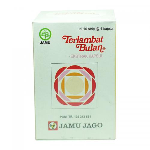Jamu Jago Kapsul Terlambat Bulan (10 Strip @4 Kapsul) (ED: Feb 24) | Gogobli