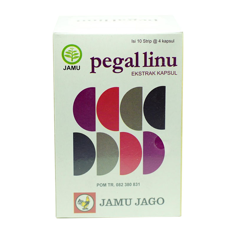 Jamu Jago Kapsul Pegal Linu (10 Strip @4 Kapsul) | Gogobli