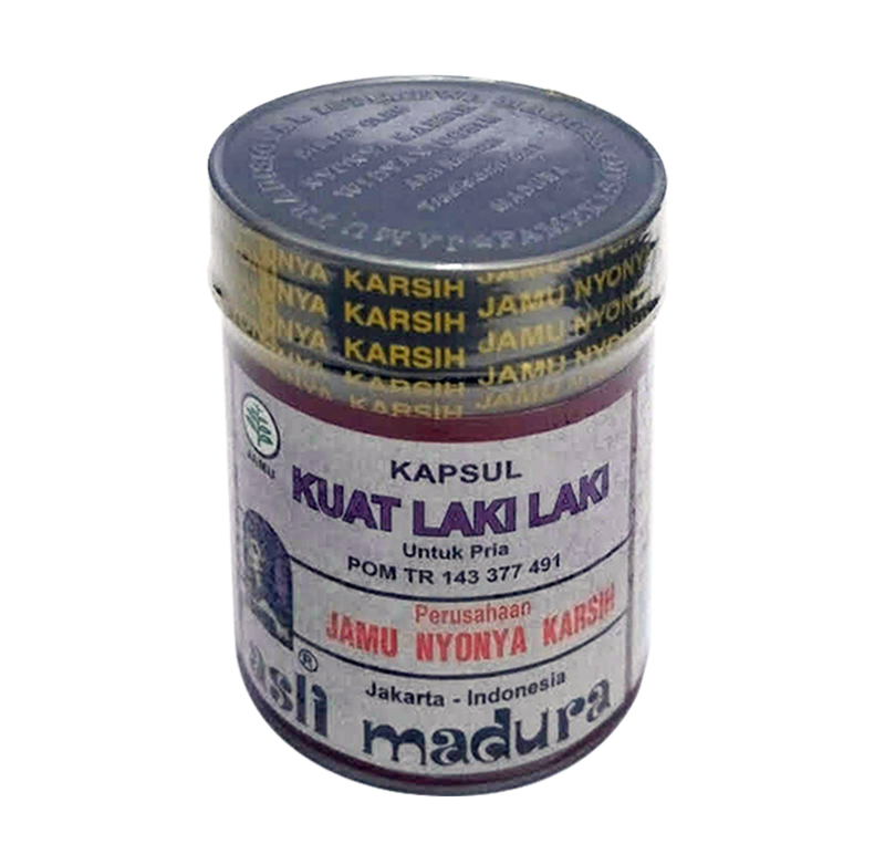 Jamu Nyonya Karsih Kuat Laki Laki 20gr (24 Kapsul) | Gogobli