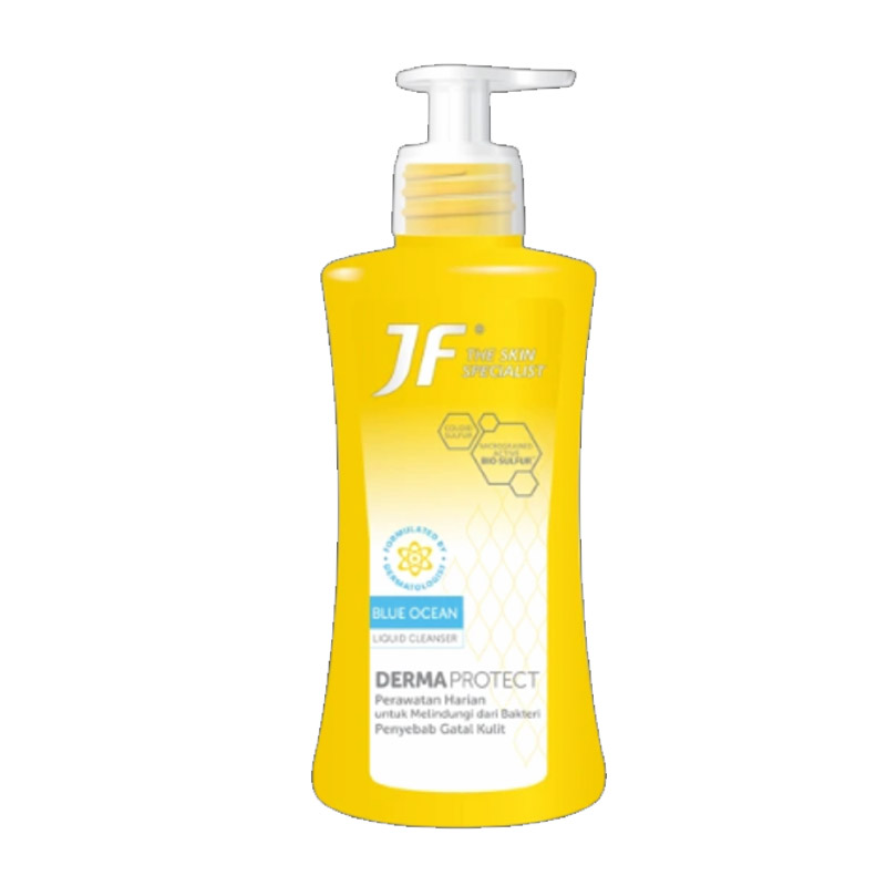Jf Derma Protect Blue Ocean Liquid Cleanser 200ml  | Gogobli