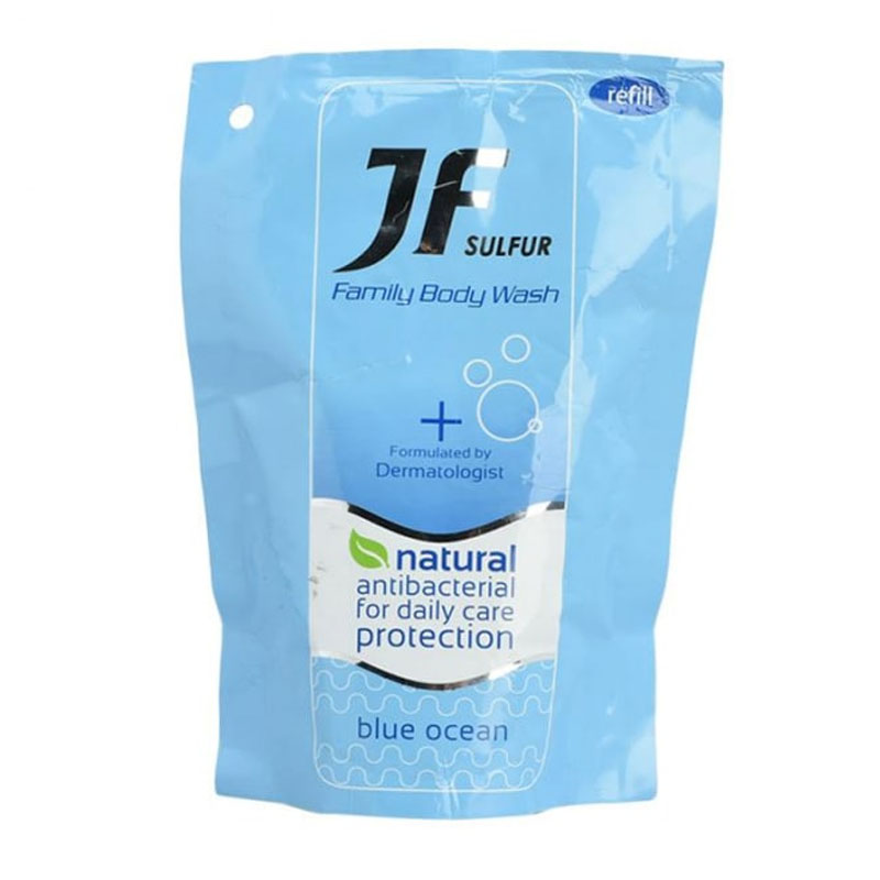 Jf Family Body Wash Blue Ocean Pouch 200ml | Gogobli