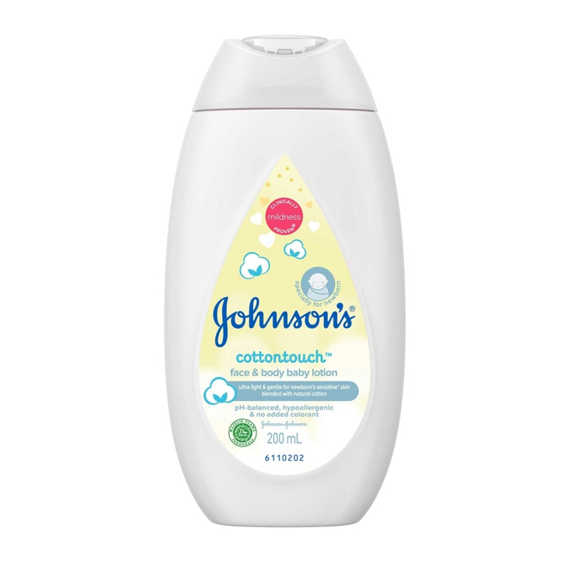 Johnson's top shop to toe lotion