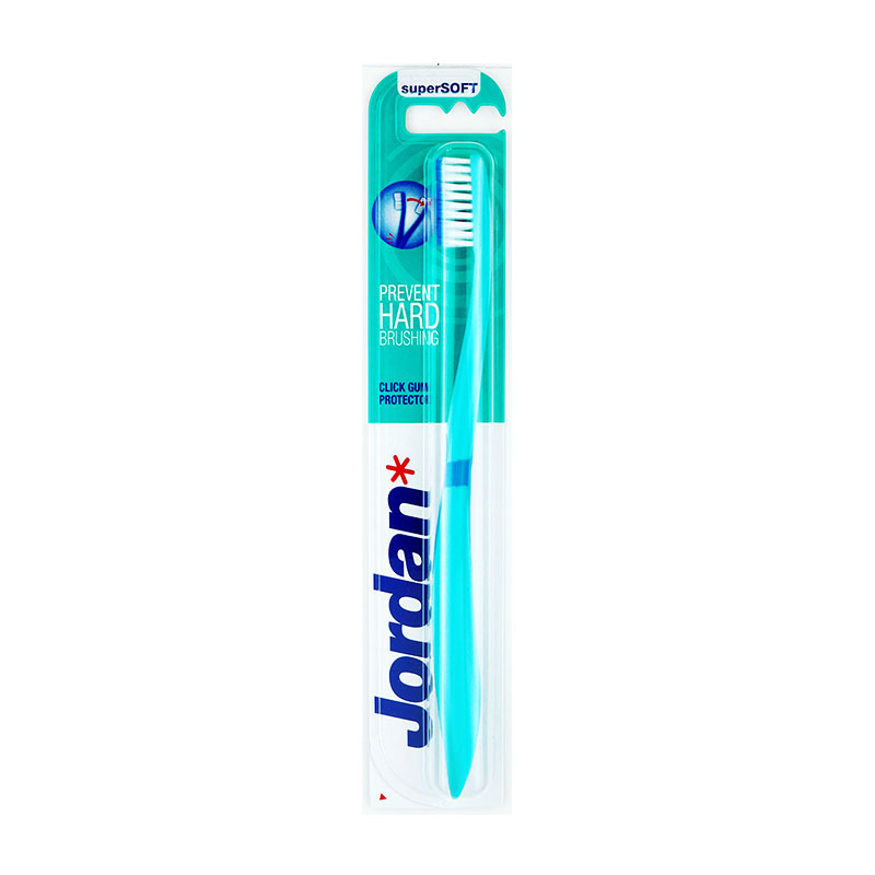 Jordan Adult Toothbrush Click Gum Protector Super Soft | Gogobli