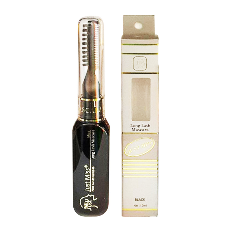 Just Miss Long Lash Mascara Black 12ml | Gogobli