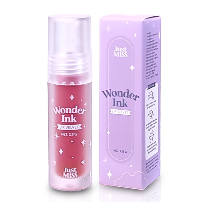 Just Miss Art Of Beauty Wonder Ink Lip Velvet 07. Bubble Gum 2.8gr | Gogobli