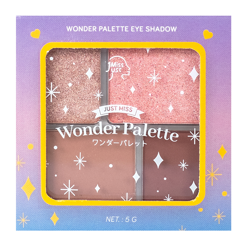 Just Miss Art Of Beauty Wonder Palette Eye Shadow 01 Ive Got A Date 5gr | Gogobli
