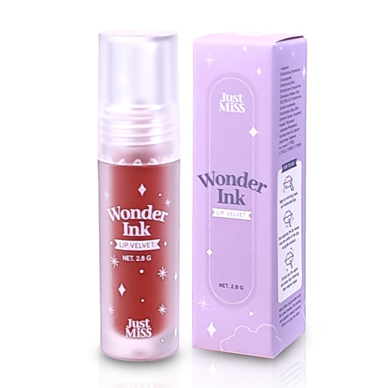 Just Miss Art Of Beauty Wonder Ink Lip Velvet 08. Jelly Bean 2.8gr | Gogobli
