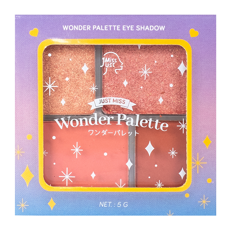 Just Miss Art Of Beauty Wonder Palette Eye Shadow 03 T.G.I.F 5gr | Gogobli