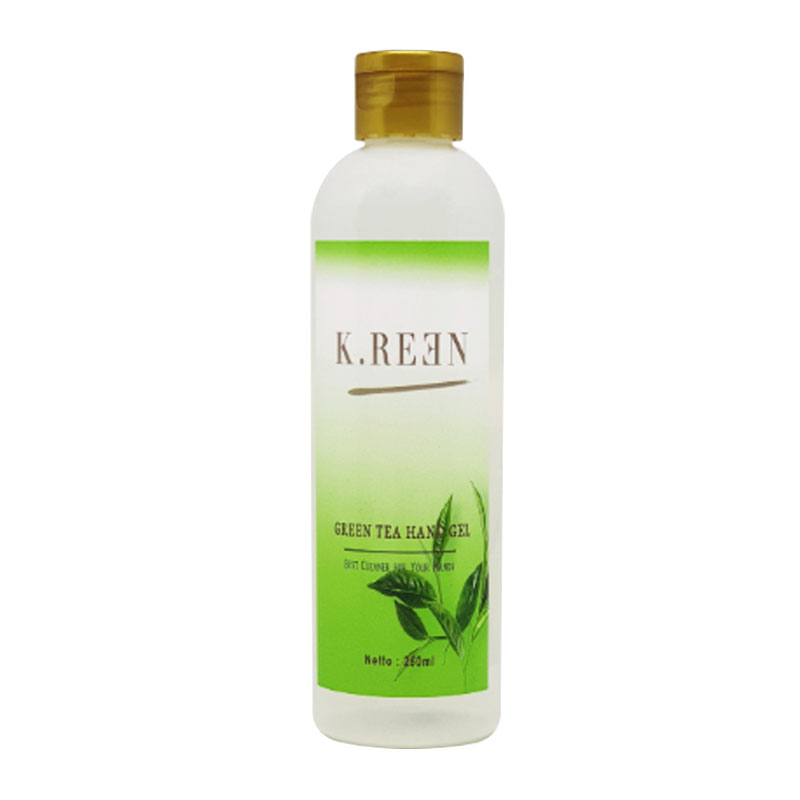 K.Reen Green Tea Hand Gel 250ml | Gogobli