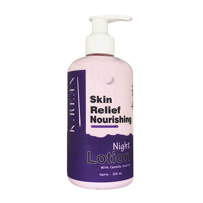 K.Reen Skin Relief Nourishing Night Lotion 300ml | Gogobli