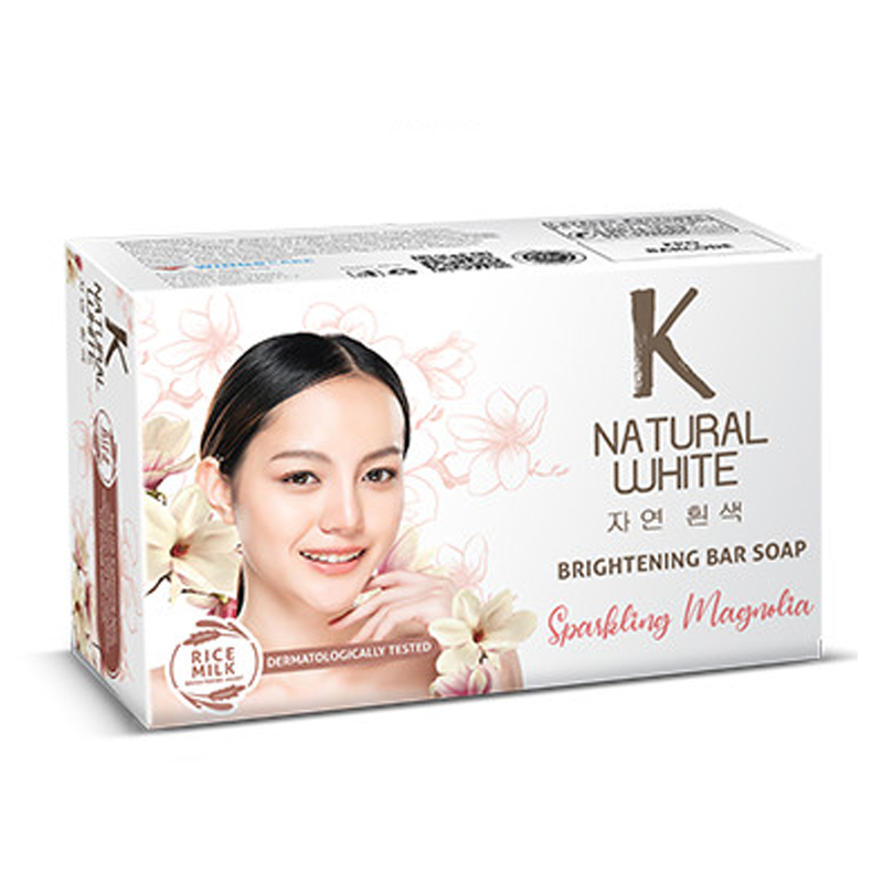 K Natural White Brightening Bar Soap Sparkling Magnolia 85gr | Gogobli