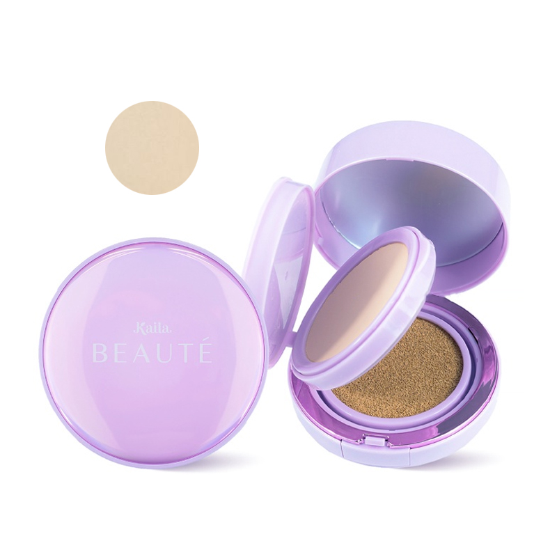Kaila Beaute 2-in-1 Cushion SPF 50+ PA+++ Light Beige | Gogobli