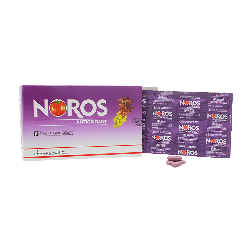 Noros Antioxidant (5 Strip @10 Kaplet) | Gogobli