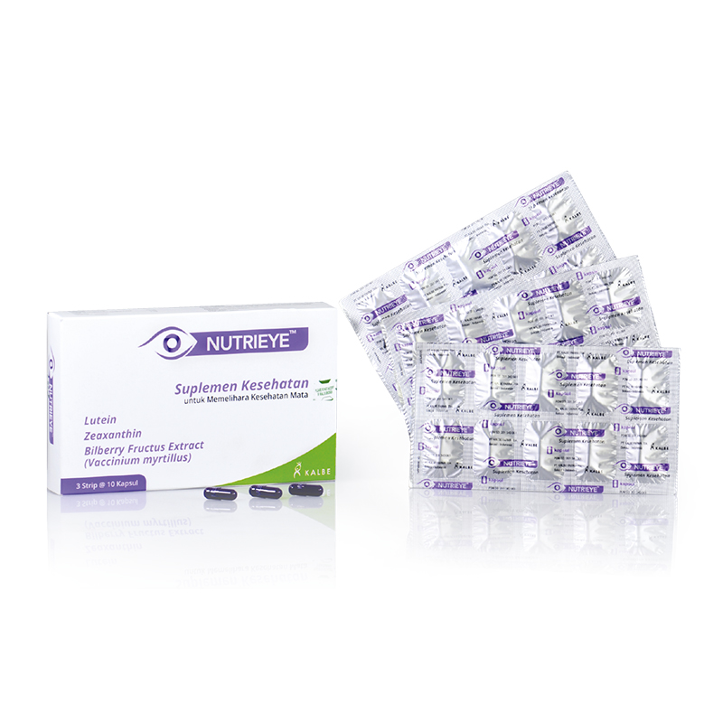 Nutrieye 3 Strip @10 Kapsul | Gogobli